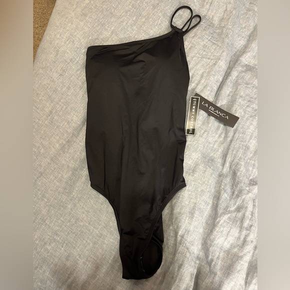 La Blanca Island Goddess Lace Back One
Shoulder One Piece - NWT size 10 - Picture 3 of 6